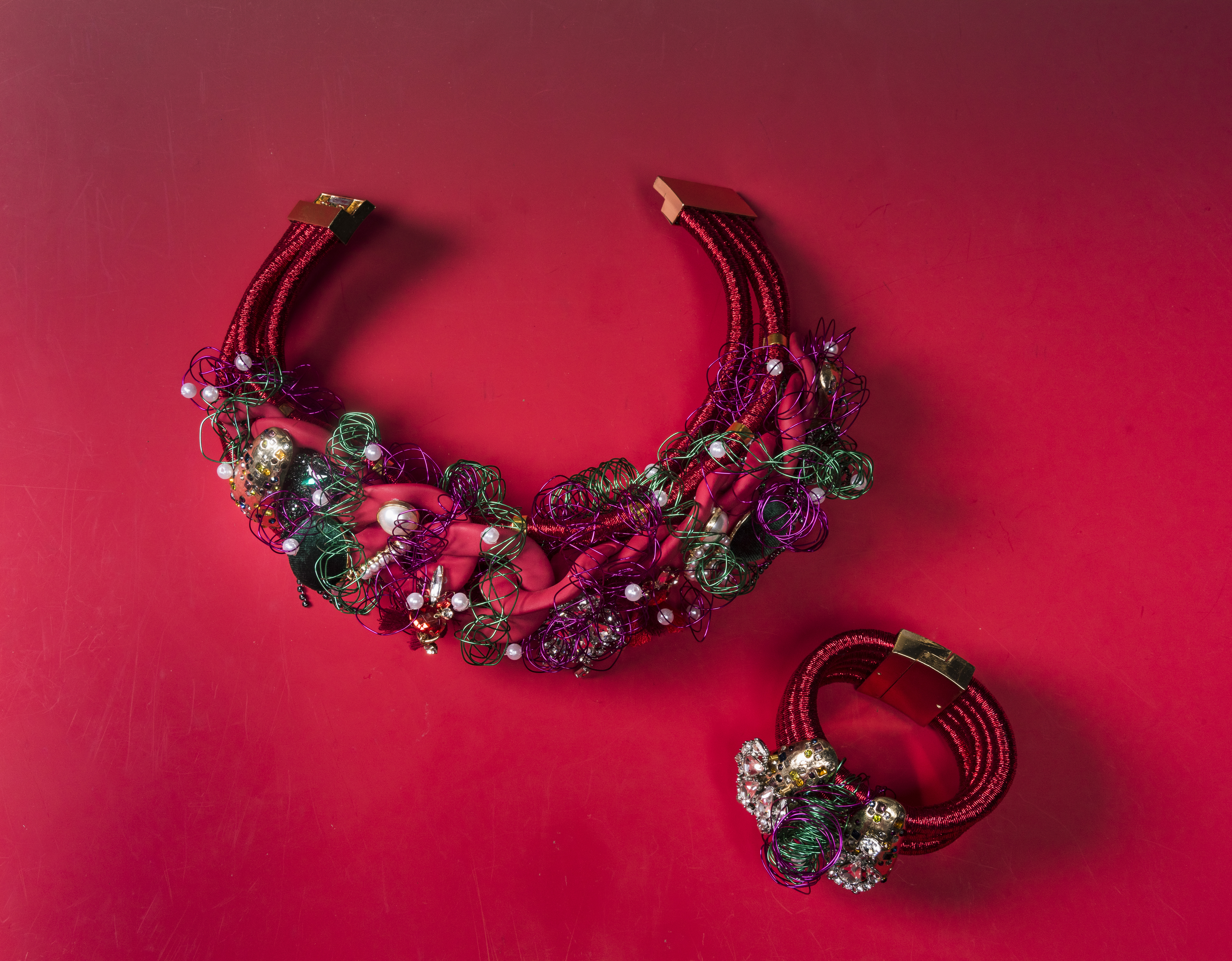 Necklace and bracelet Ommazh Bulgari